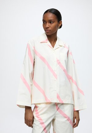 Marimekko KUUNNELMA BASSO - Μπλούζα - off white, light pink
