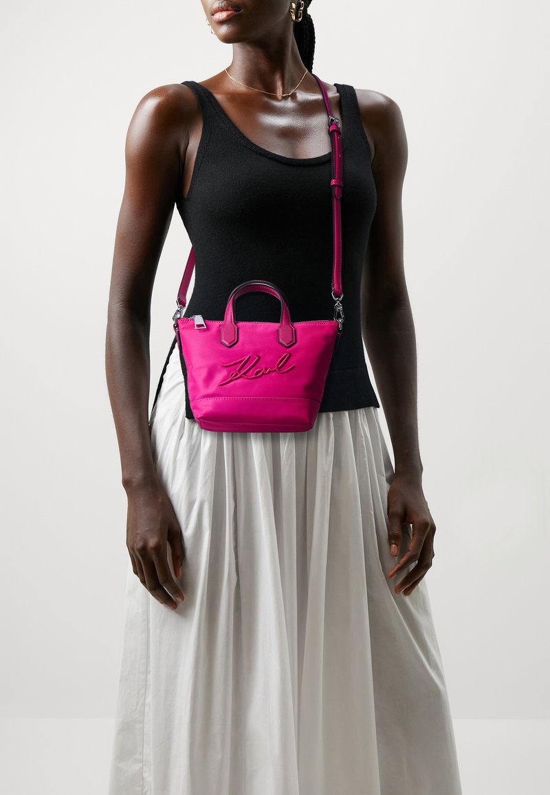 KARL LAGERFELD SIGNATURE  - Sac à main - persian red