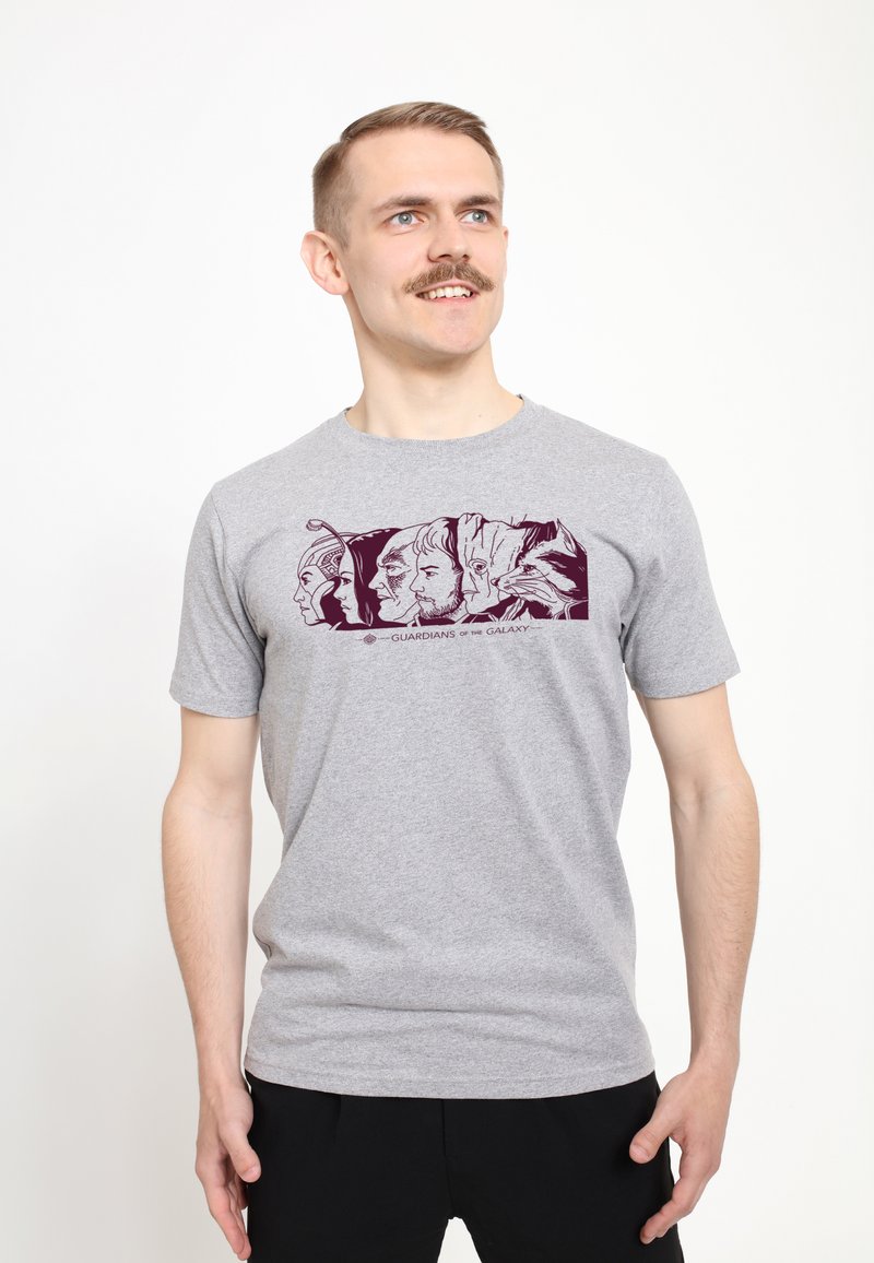 Marvel GUARDIANS OF THE GALAXY VOL. 3 COLOR COORDINATED GUADRIANS - T-shirt z nadrukiem