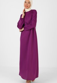 Modanisa CREW NECK - MODEST-TAVIN - Maxi šaty - purple