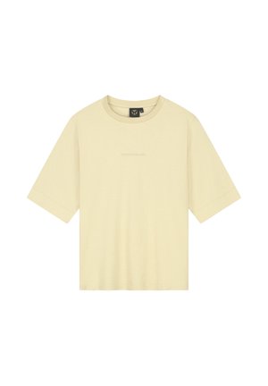 SLOGAN BACK - T-shirt print - brown