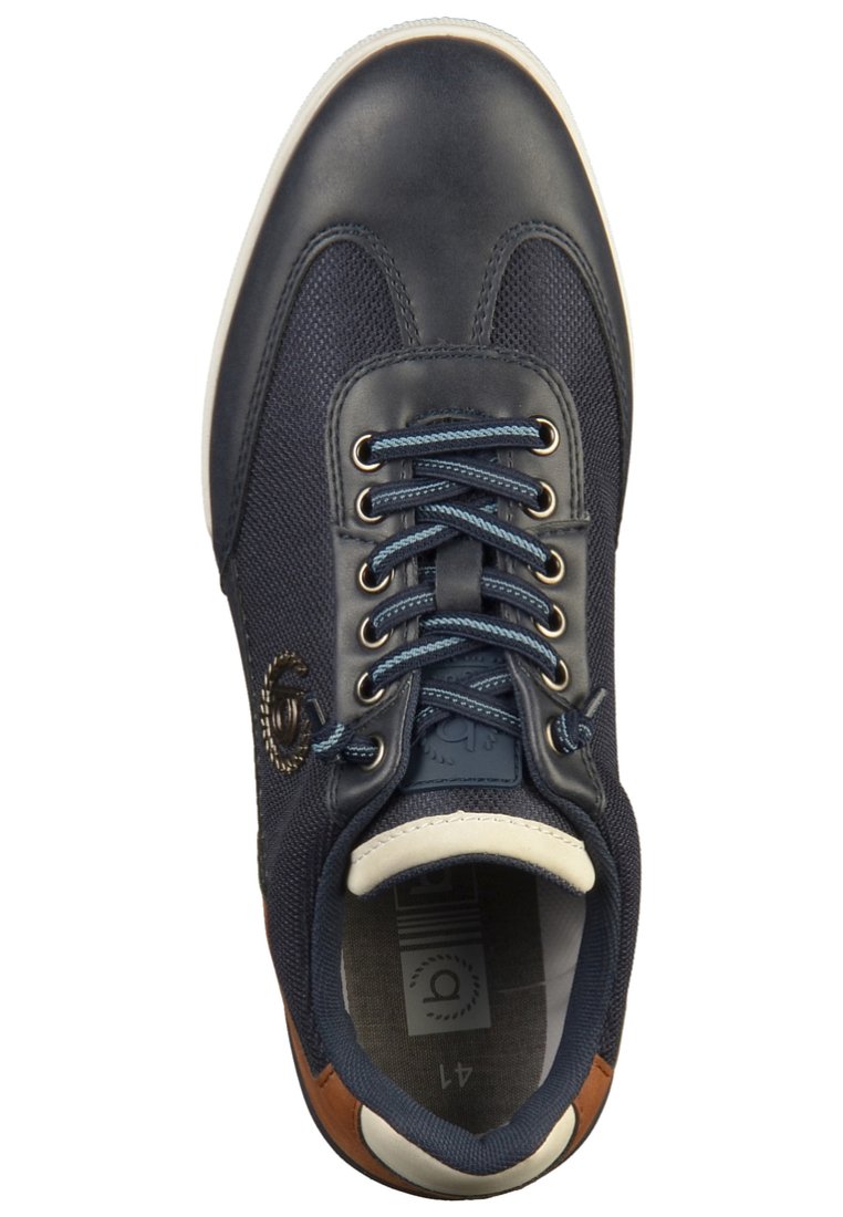 Bugatti Sneakers laag - dark blue/donkerblauw - Zalando.nl