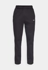 ICONS STRAIGHT HEM CONTRAST LOGO - Pantalon de survêtement - black