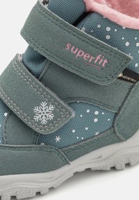 Superfit GORE-TEX HUSKY1 - Žieminiai batai - light green/rose