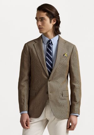POLO MODERN LINEN-BLEND TWILL SPORT COAT - Blazer jacket - tan/brown