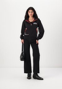 Red Bull Racing x Pepe Jeans PANEL HALF ZIP - Felpa - black