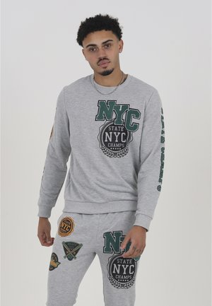 Brave Soul GDP - Sweater - light grey