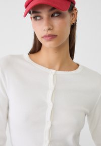 Stradivarius LONG SLEEVE - Kofta - beige
