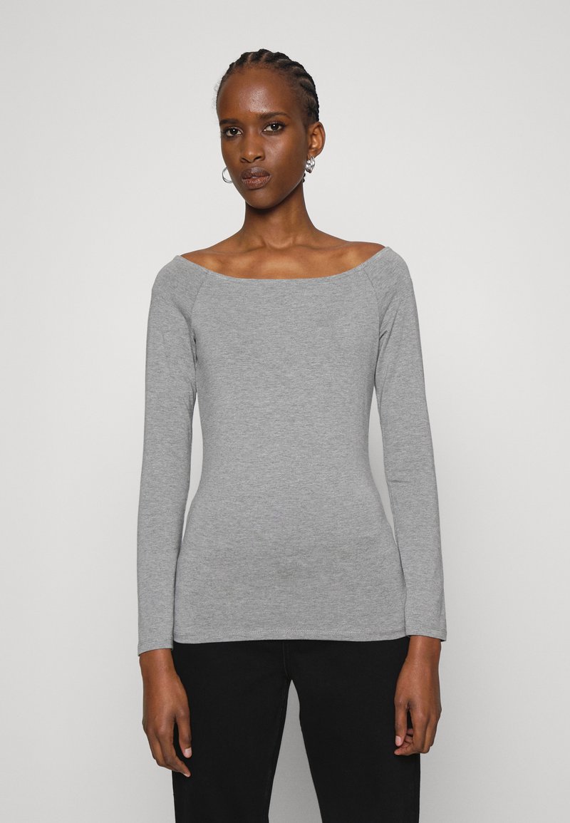 Modström TANSY - Camisola de manga comprida - grey melange