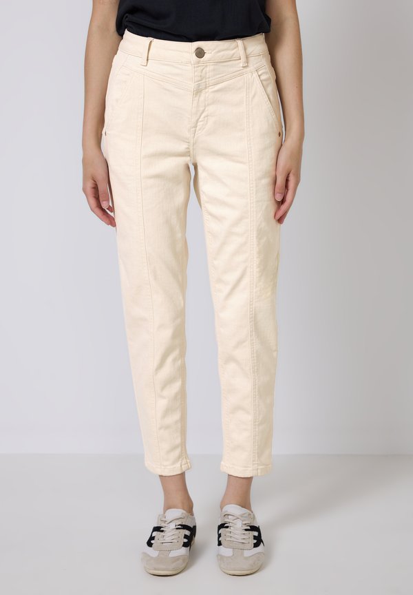 MOM FIT  - Jeans Slim Fit - beige