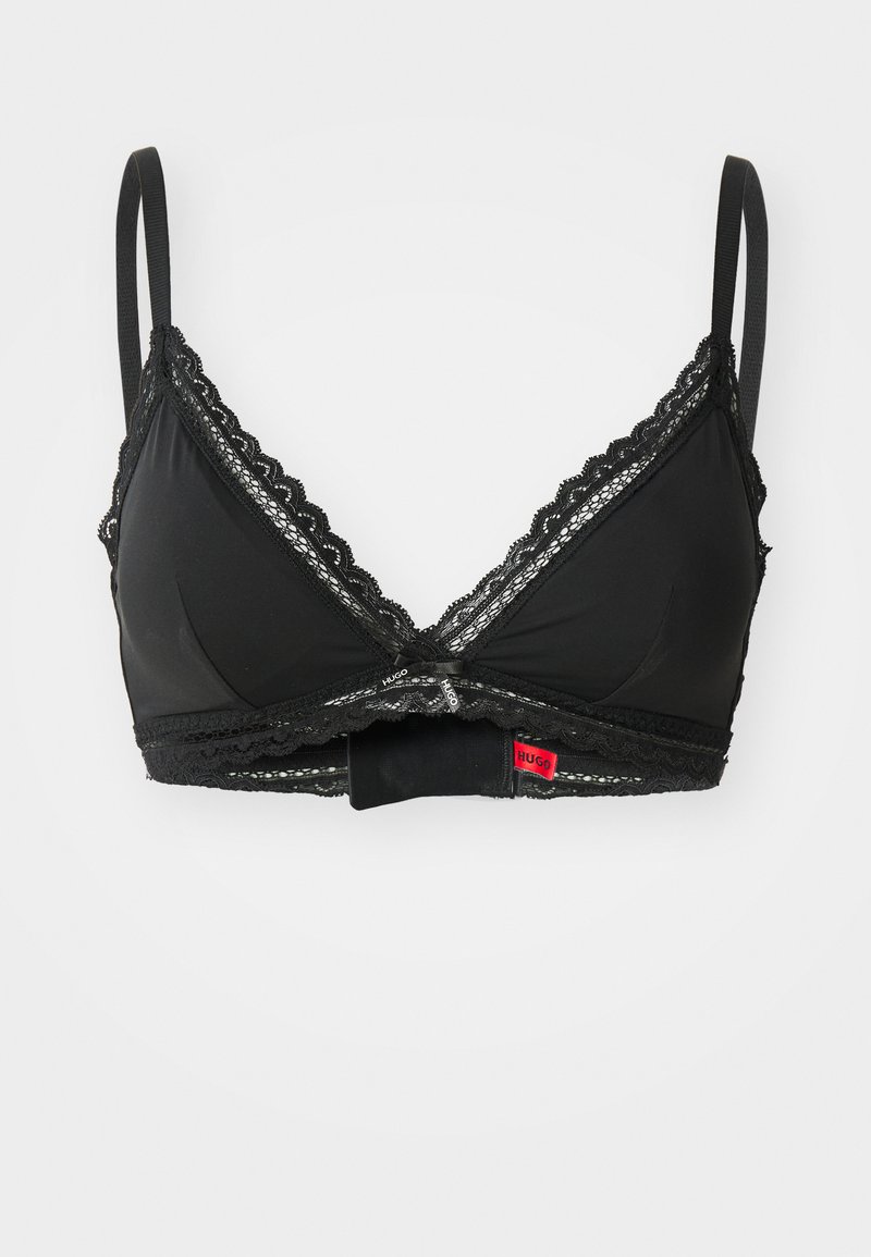 HUGO UNIQUE - Triangle bra - black - Zalando.co.uk