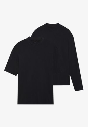 SET UNISEX - Langærmet T-shirt - black