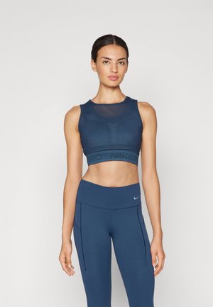 Nike Performance PRO TANK - Top - armory navy/white