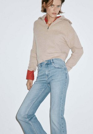 Mango, ADULT - Jean flare - middenblauw