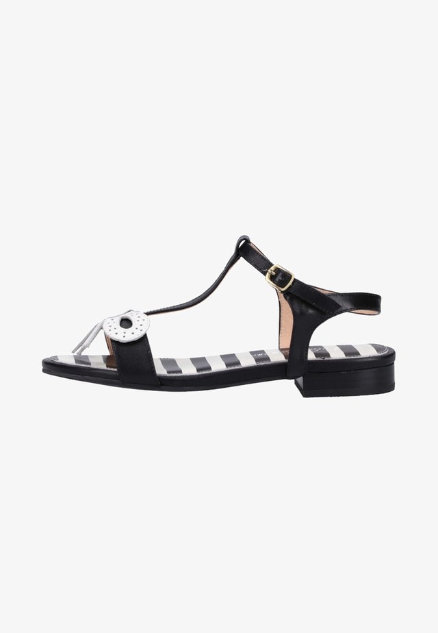 Sandalen - black/cream