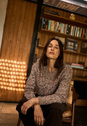 PULZ, PZELIN MULTICOLOUR - Pullover - walnut melange