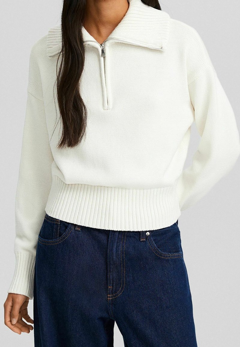 Bershka Jumper - white