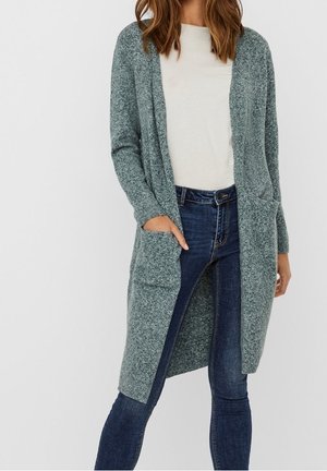 Vest - mottled dark green