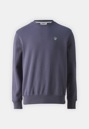 RELAXED CREW NECK - Sweatshirt - raisin
