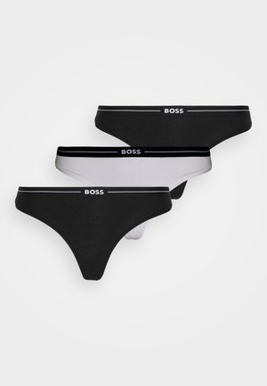 THONG 3 PACK - Thong - open white