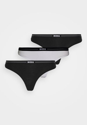 THONG 3 PACK - Tanga - open white