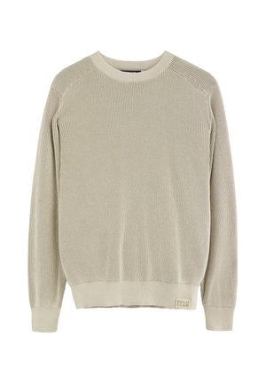 Polo Club, PULLOVER MAN QUAI LONG SLEEVE REGULAR FIT - Jumper - beige