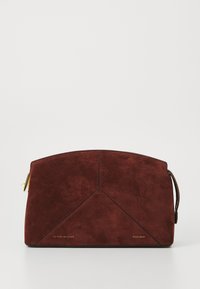 VICTORIA CLUTCH - Τσαντάκι - dark brown