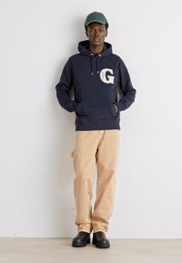 GANT GRAPHIC  - Felpa - evening blue