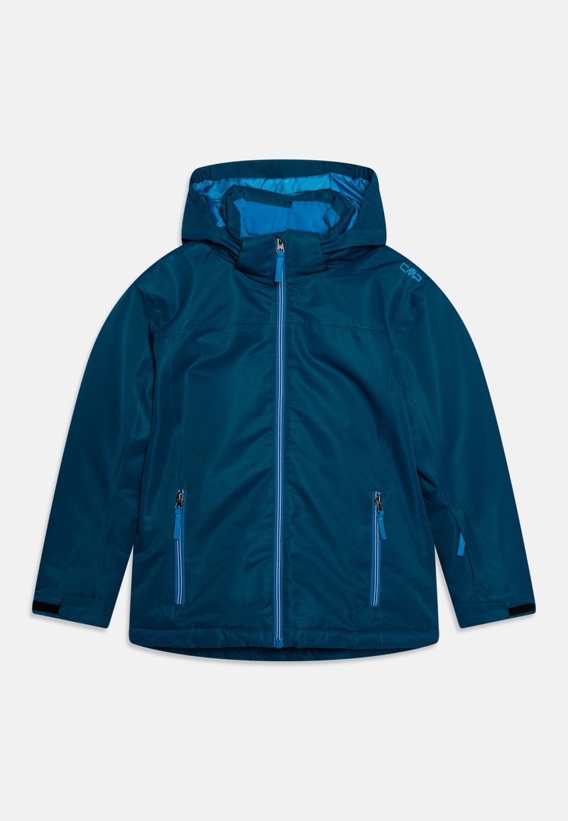 CMP - KID SNAPS HOOD UNISEX - Snowboardjacke - teal, Vergrößern