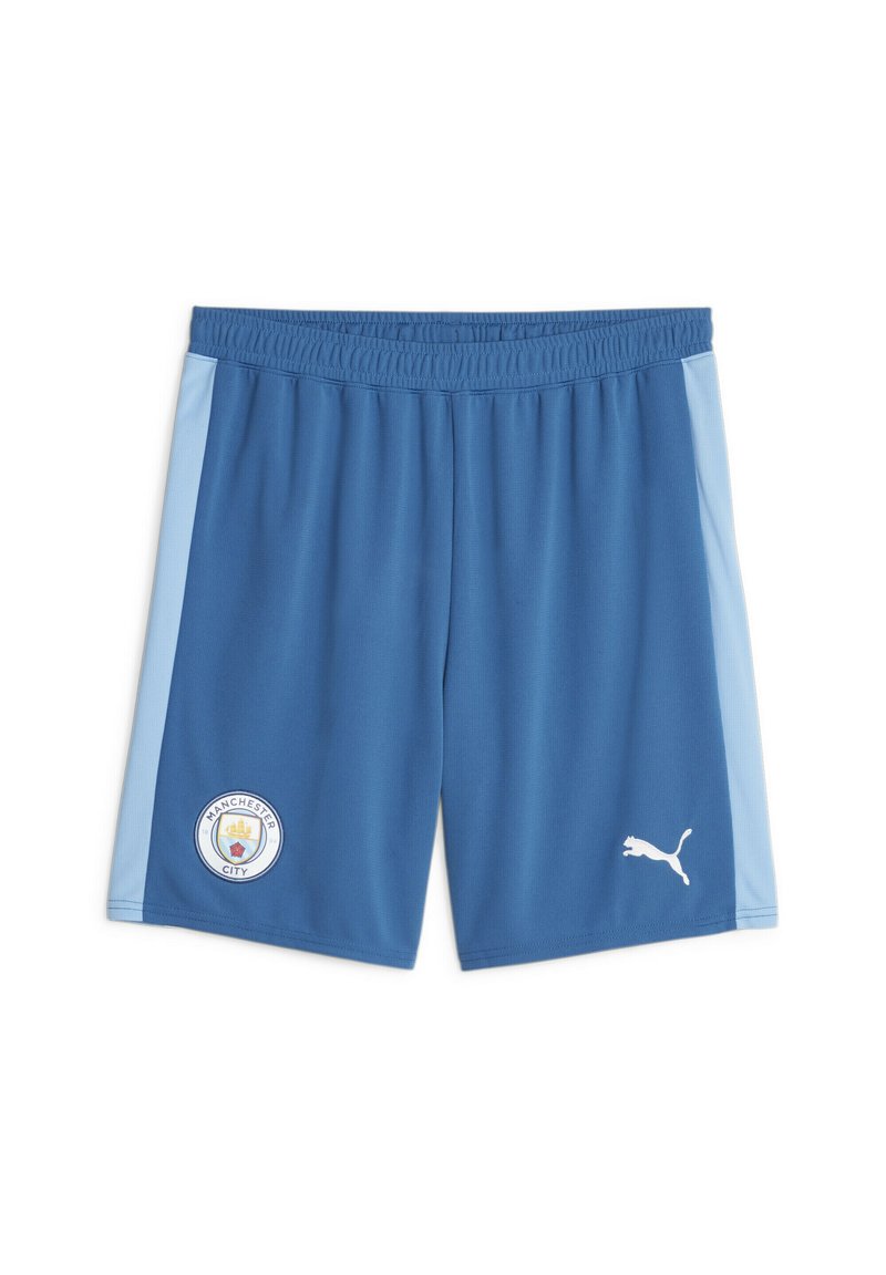 syntetisk zirkonia Puma MANCHESTER CITY FUSSBALL Short lake blue team light blue/bleu