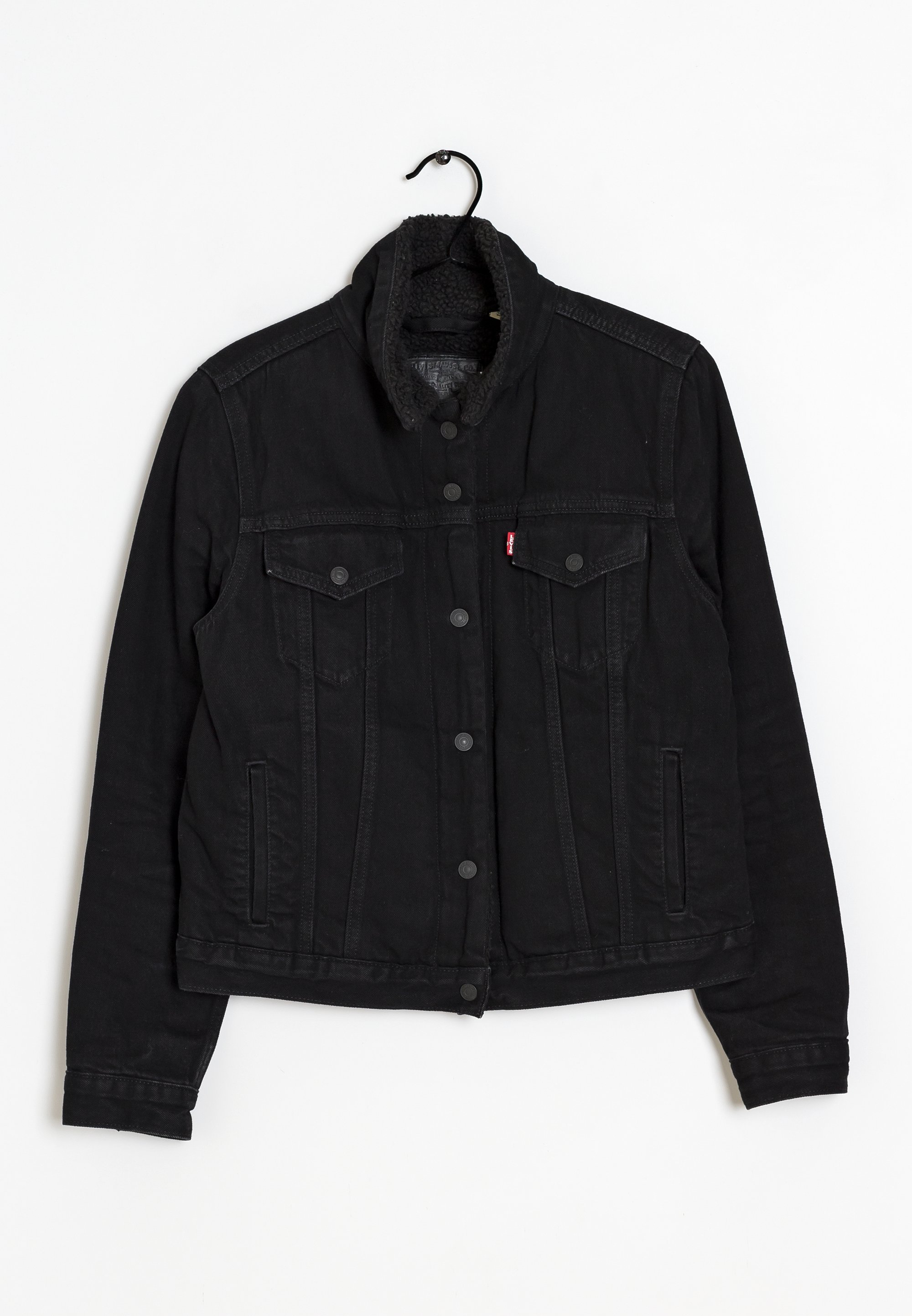 Levi's® Giacca di jeans black/nero (Second hand)