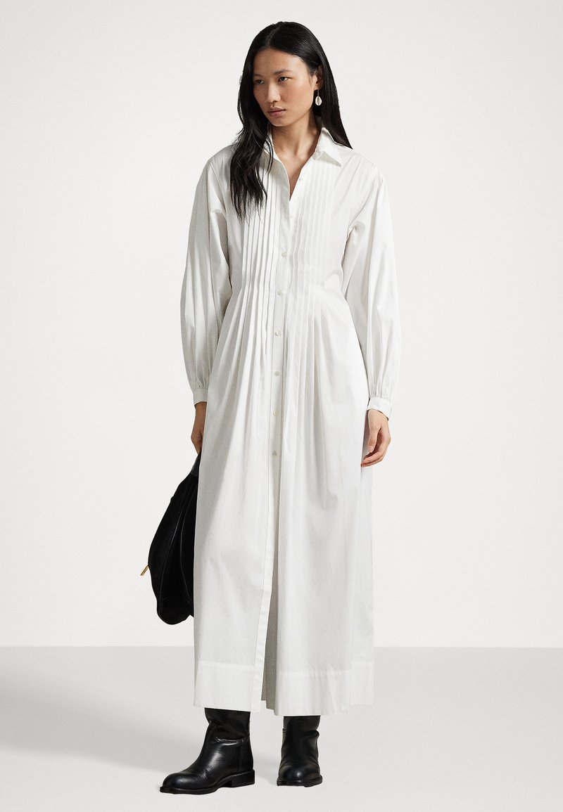 pleated bib dress Hanley Mellon Women's Pleated Bib Dress