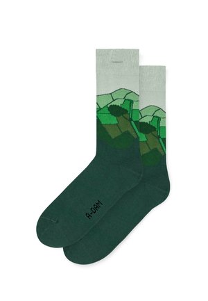 Green Fields - Sokken - green