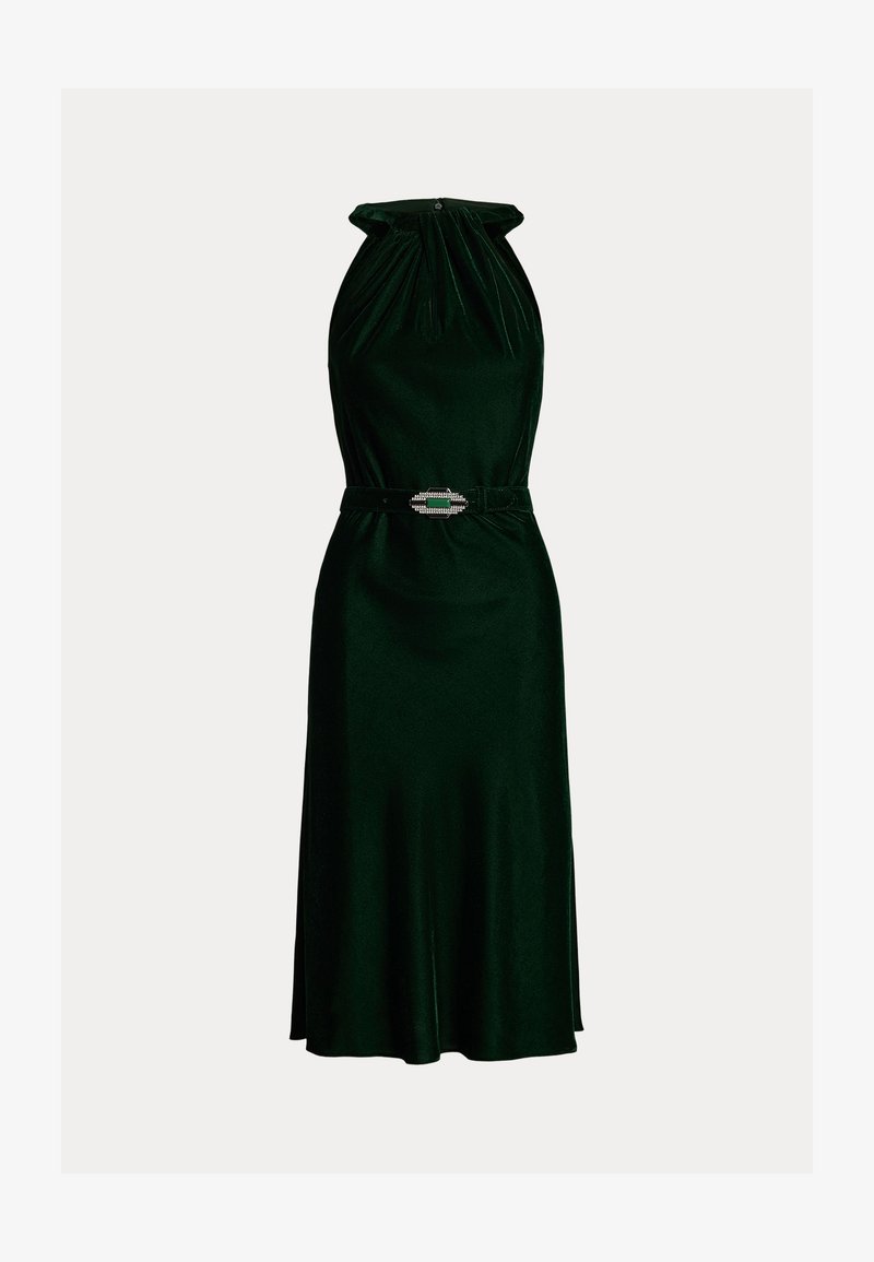 green velvet ralph lauren dress Buy Lauren Ralph Lauren Green Luxe Velvet Dress from Next USA