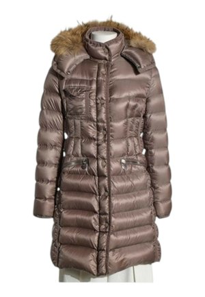 MONCLER HOOD RACCOON PUFFER GREY - Dunfrakker - grey