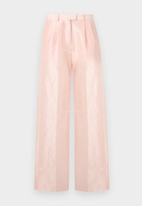 STRAIGHT LEG PANTS - Stoffhose - peach