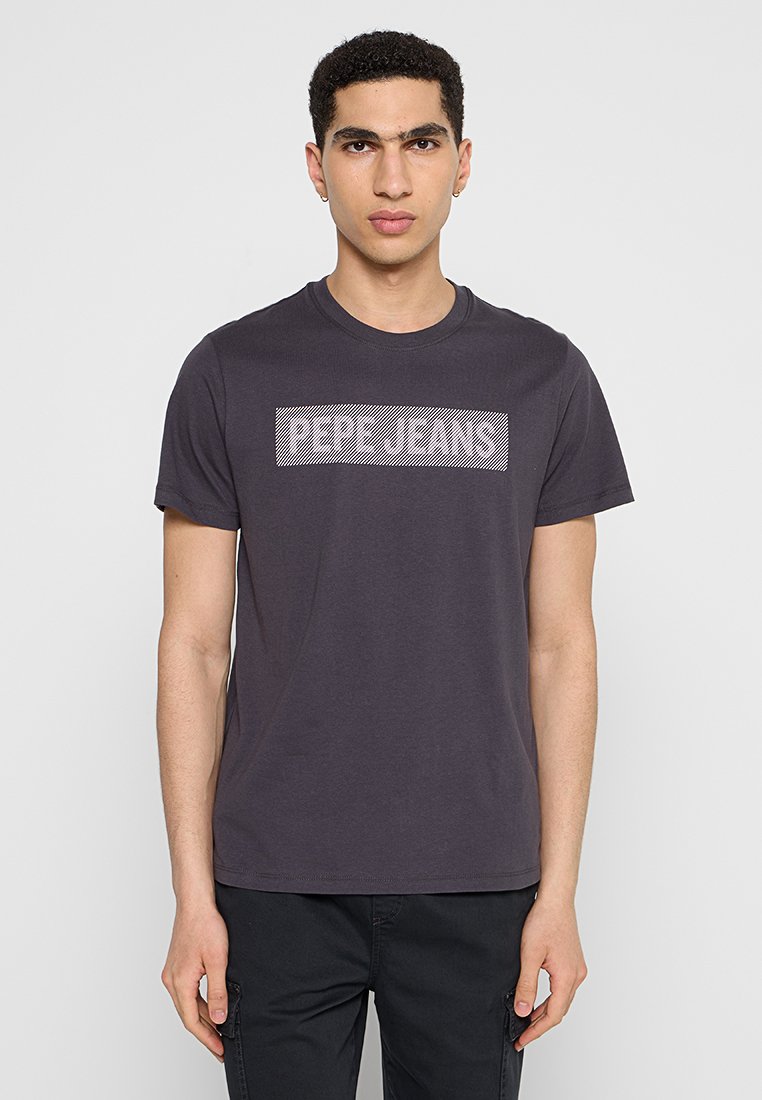 Pepe Jeans T-shirt print bruin