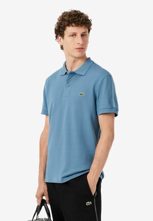 Lacoste, LACOSTE - - Polo - bleu gris-i