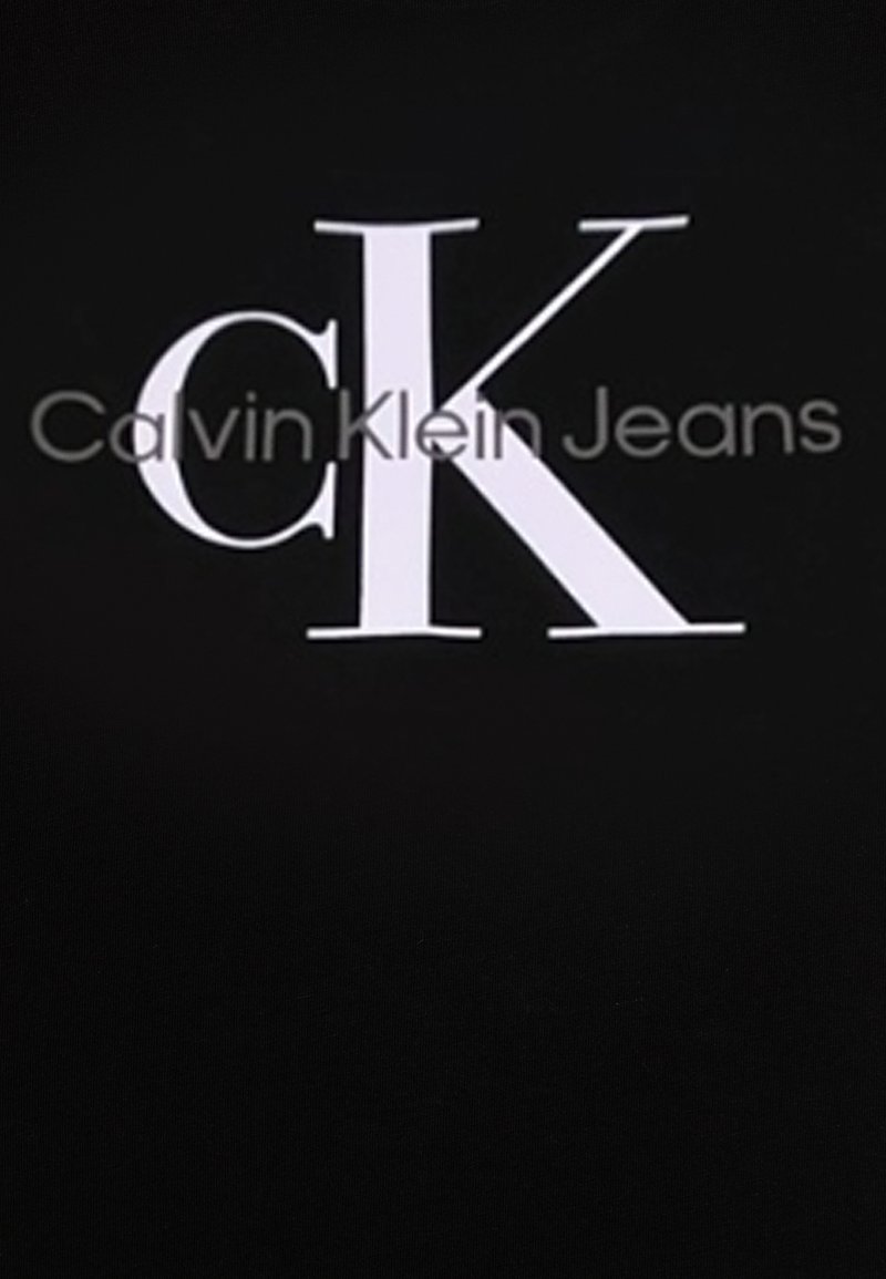 Calvin Klein Jeans MONOGRAM UNISEX Print T-shirt black
