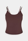 ULTIMATE STUDIO STRAPPY TANK - Top - sable brown