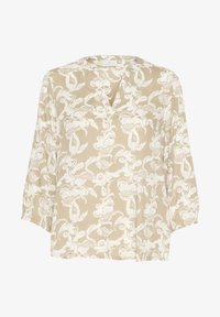 Valgt, brown chalk paisley print