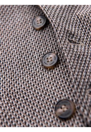 Ombre, GILET OM-BLZV-0155 - Vest - coffee-melange