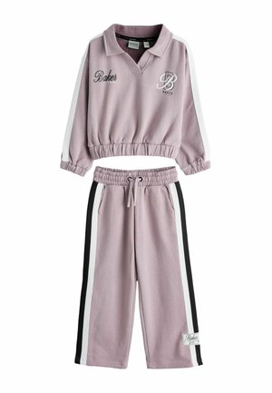 REGULAR FIT - 2 PIECE VARSITY RUGBY & JOGGER SET - Trainingsanzug - dusky pink