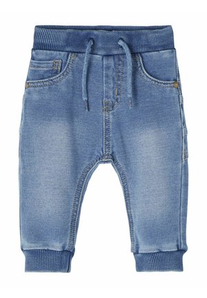 Name it gy Fit Sweat - Pantalon de survêtement - medium blue denim