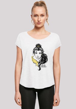 BELLE SKETCH - T-shirts med print - white
