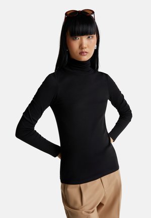 United Colors of Benetton LONG SLEEVE - Longsleeve - black