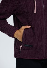 Icepeak MIDLAYER AALET - Fleecetakki - pflaume