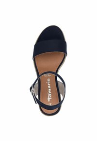 Tamaris Sandales compensées - navy