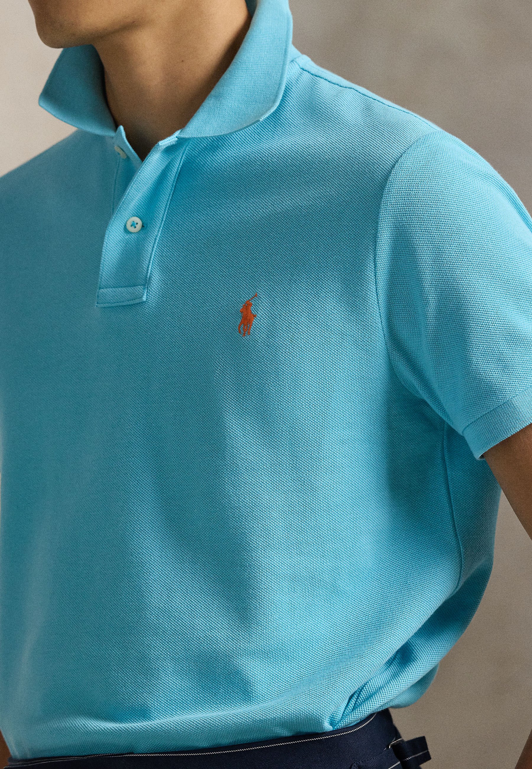 Polo Ralph Lauren SLIM FIT POLO SHIRT - Polo - perfect turquoise