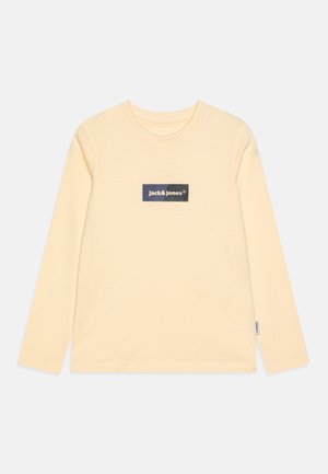 JORBRONX RECTANGLE TEE CREW NECK JNR - Långärmad tröja - buttercream